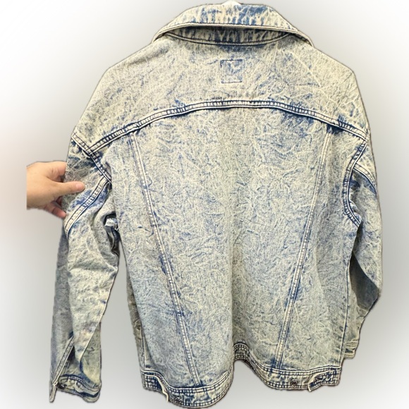 Wild Fable Acid Wash Denim Jacket - Picture 4 of 4